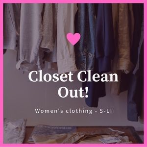 Live posh show! Cleaning out my personal closet!